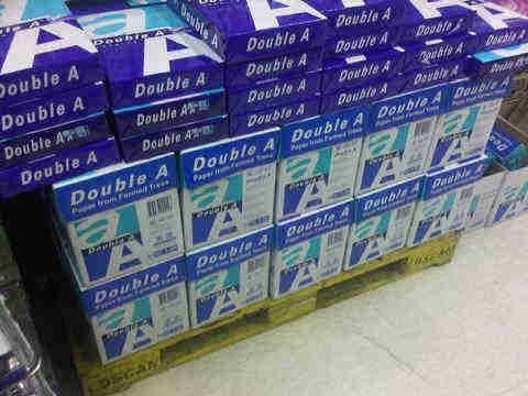 Double A Copier Papers 80gsm A4 Size 