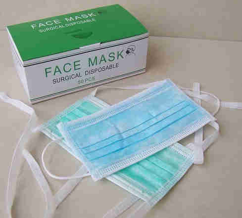 Disposable 3-ply Non-woven Medical Surgical Face Mask