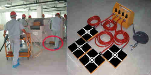 Air bearing casters applications and advantages Air skates