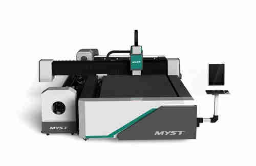  Excellent CNC Fiber Laser Cutting Machine With Rotary MTF3015R  cnc laser cutting machine 