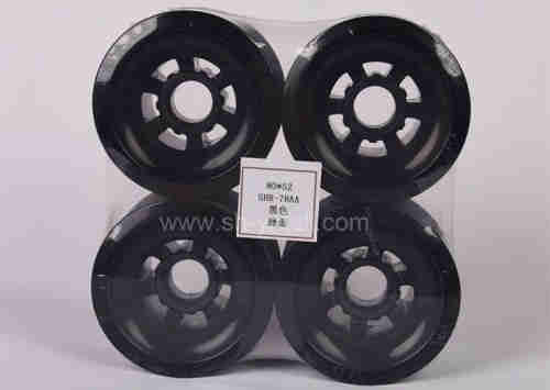 PU Wheels  black pu pulley for skate board