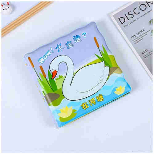 Bath books, educational toys, early education, environmental Protection EVA Bath toy books, baby boo