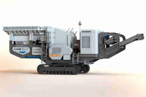  Tracked mobile crusher Crawler mobile crusher  Industrial Mobile Crushing Equipment china