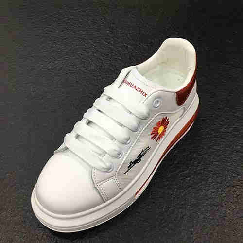 Small white shoes spring and summer 2020 versatile platform mesh surface breathable sports shoes