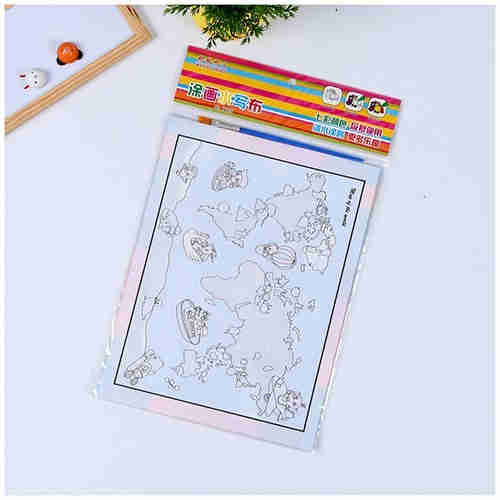 Magic water Sketch book For kindergarten children's manual creativity can be used to make a painting