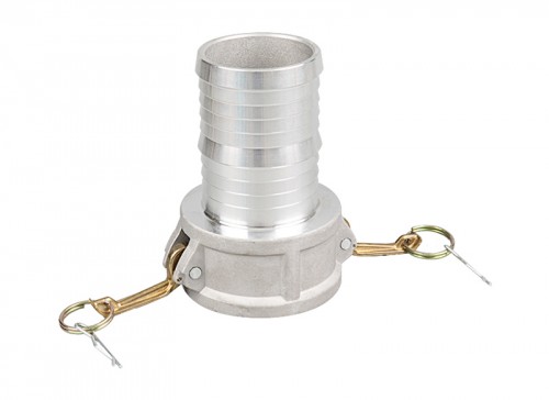 Aluminum type C camlock coupling with mutil barb