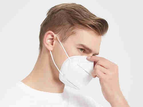  KN95 Mask  Disposable Face Mask 5 Layer 95 Nonwoven Face Shields with Earloop  