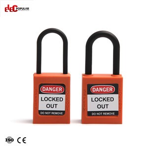  38mm Insulation Shackle Safety Padlocks EP-8531N~EP-8534N    ABS Safety Padlock