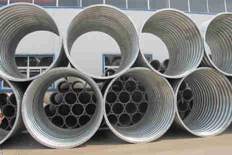  Anular Corrugated Steel Pipe  Agriculture irrigation culvert pipe   Corrugated Culvert Pipe 