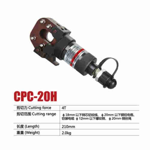 Split hydraulic scissors
