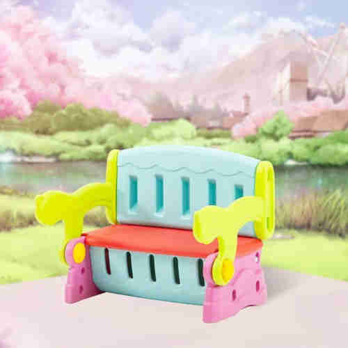 Collapsible plastic chairs Children learn to use the kitchen table storage chair multi-functional ho