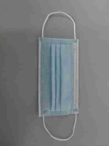Blue disposable respirator dust - proof, fog - proof and droplet - proof