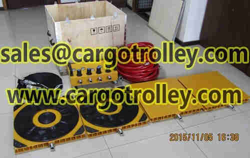 Air bearing kits save cost and keep safety when moving
