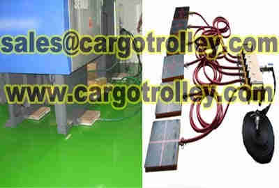 Air casters move heavy loads easily and flexible