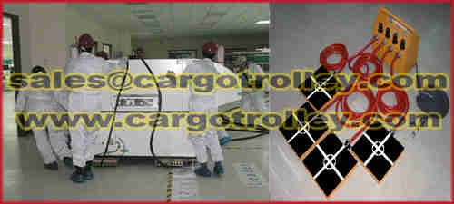 Air bearing movers manual instruction and price list 
