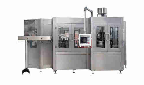 Hot melt labeling machine