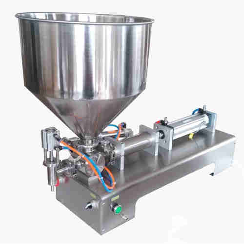 Semi automatic ointment filling machine
