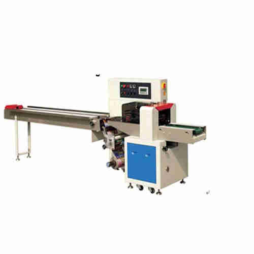 Down paper pillow type packing machine