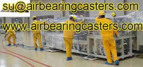 Air casters also know as air load carriers