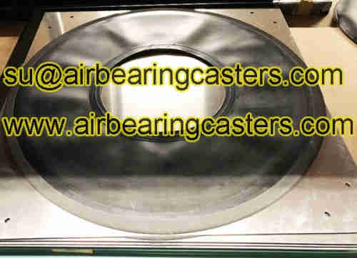 Air bearings casters application