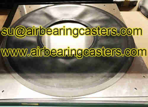 Air bearings casters application