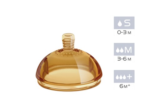 Ultra Wide Neck Baby Bottle Nipple
