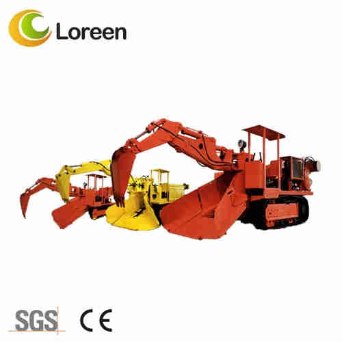 Mining Tunnel Coal Rock Crawler Mucking Loader