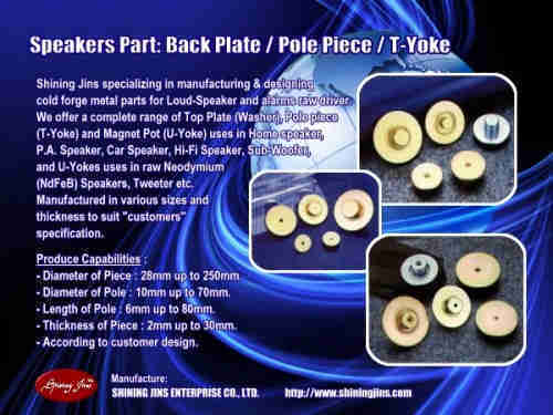 T-Yoke Washer Pot Back Plate