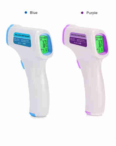 Clinical non contact ir forehead digital baby fever thermometer 