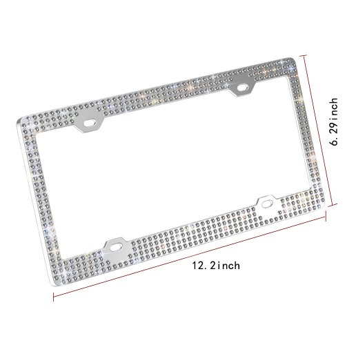  American license plate frame with drill   custom LOGO license plate frame 
