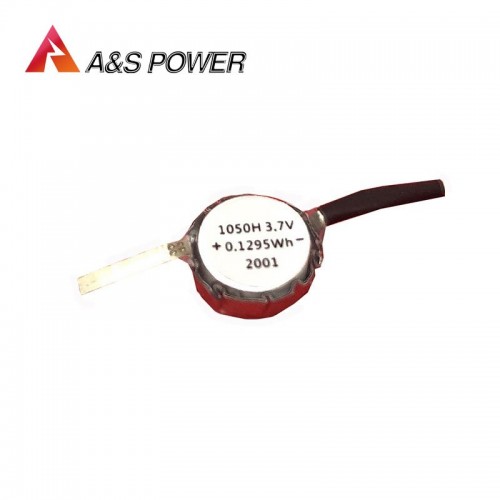  TWS Wireless Earphone Battery 1050 3.7V 35mAh  Wholesale TWS lithium polymer battery 