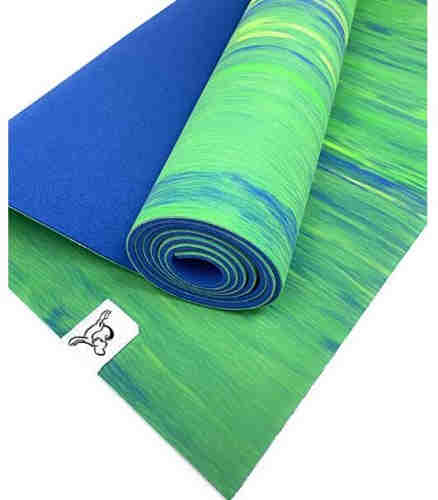 Yoga mat - Natural Tree Rubber yoga Mat, Eco Friendly ,Non Slip, Dense Cushioning for Support