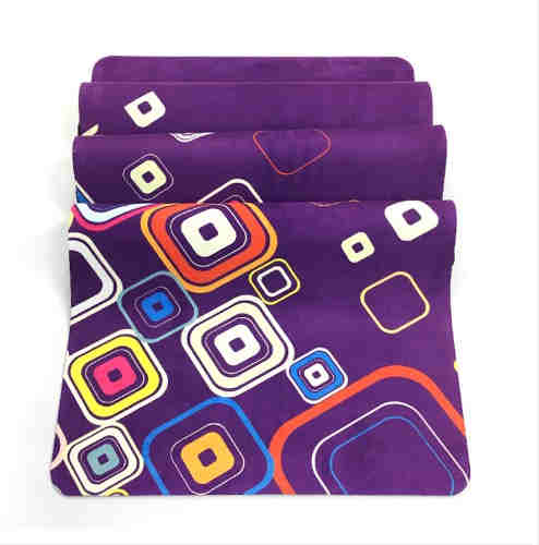  Sublimated suede YOGA Mat  Rubber Yoga Mat