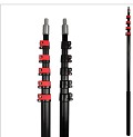ALUMINUM TEl . ESCOPIC WINDOW CLEANING POLE FROM CHINA MANUFACTURER