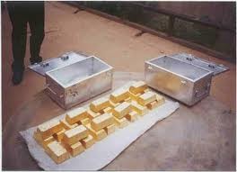 Gold Dust and gold bars