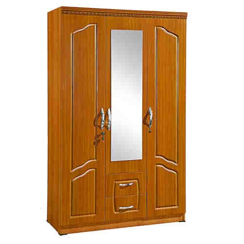 Wardrobe contracted modern economy assembles bedroom Europe type board two doors three doors four do