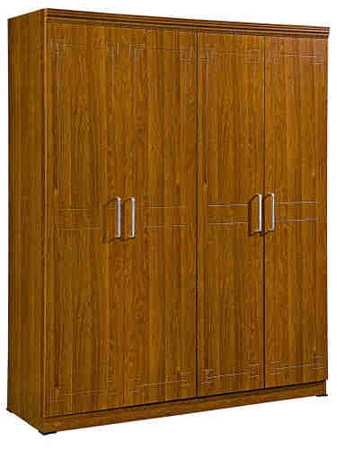 Wardrobe contracted modern economy assembles bedroom Europe type board two doors three doors four do