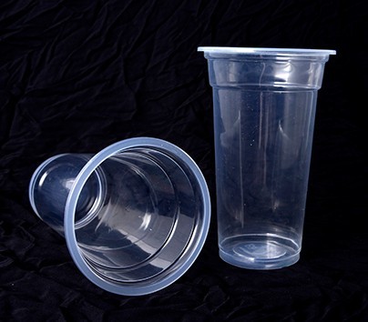 Ball cover thickened disposable plastic milk tea cup paper cup transparent arch cover leak-proof cup