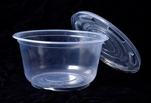 Food packaging cover 120 disposable packaging bowl transparent lid custom circular PP plastic bowl c