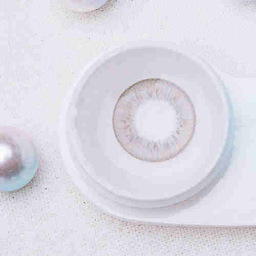 Erdaylens fashion contact lens 1 piece per year soft hydrophilic contact lens deep-sea ash