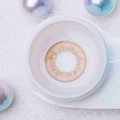 Erdaylens fashion contact lenses 1 piece a year soft hydrophilic contact lens to the sun brown