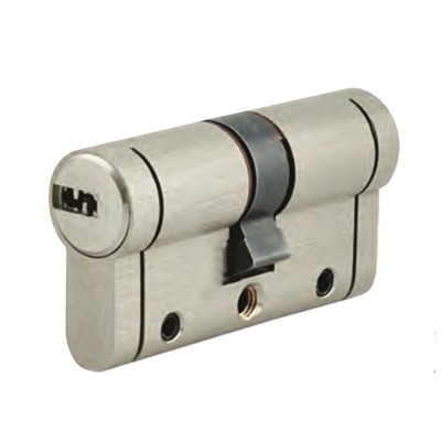  Euro Profile Solid Brass Cylinder with Anti-pick Function and Computer Keys for Mortise Lock