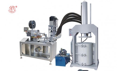 full-automatic silicone adhesive soft-packaged machine