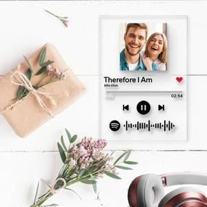 Spotify Glass Plaques