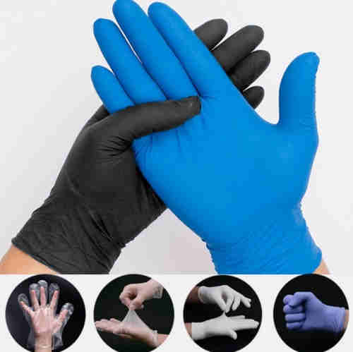 vinyl/nitrile blended glove
