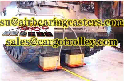 Air bearings casters protect your equipment with steadily moving