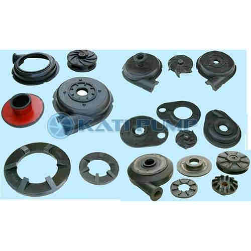  Rubber slurry pump parts   rubber pump parts