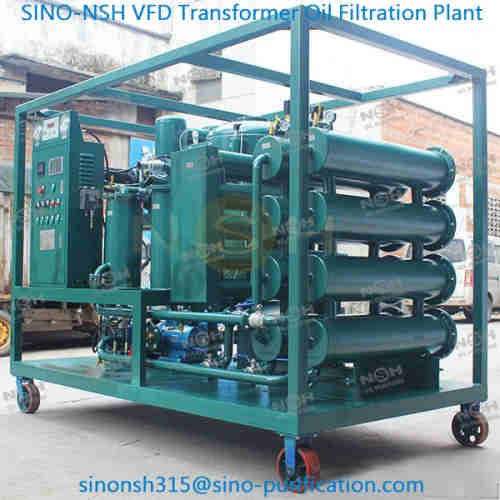 Sino-NSH VFD series Transformer Oil Purier Oil Filtration Plant