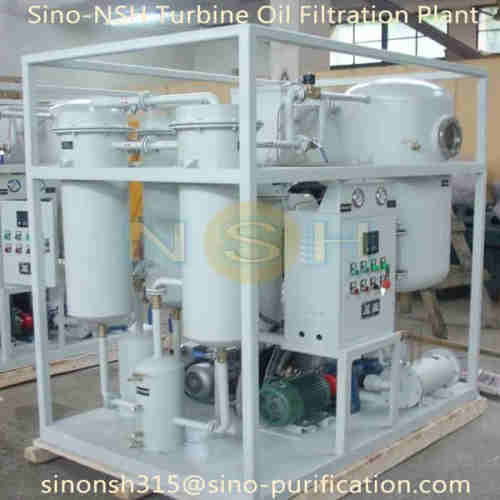 Sino-NSH Turbine Oil Purifier Oil Filtraiton Plant