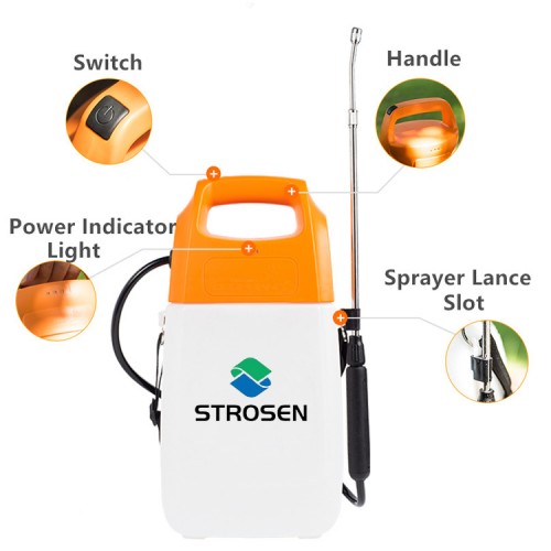Wholesale Knapsack sprayer 6L battery garden pressure sprayer back pack  Pesticide sprayer